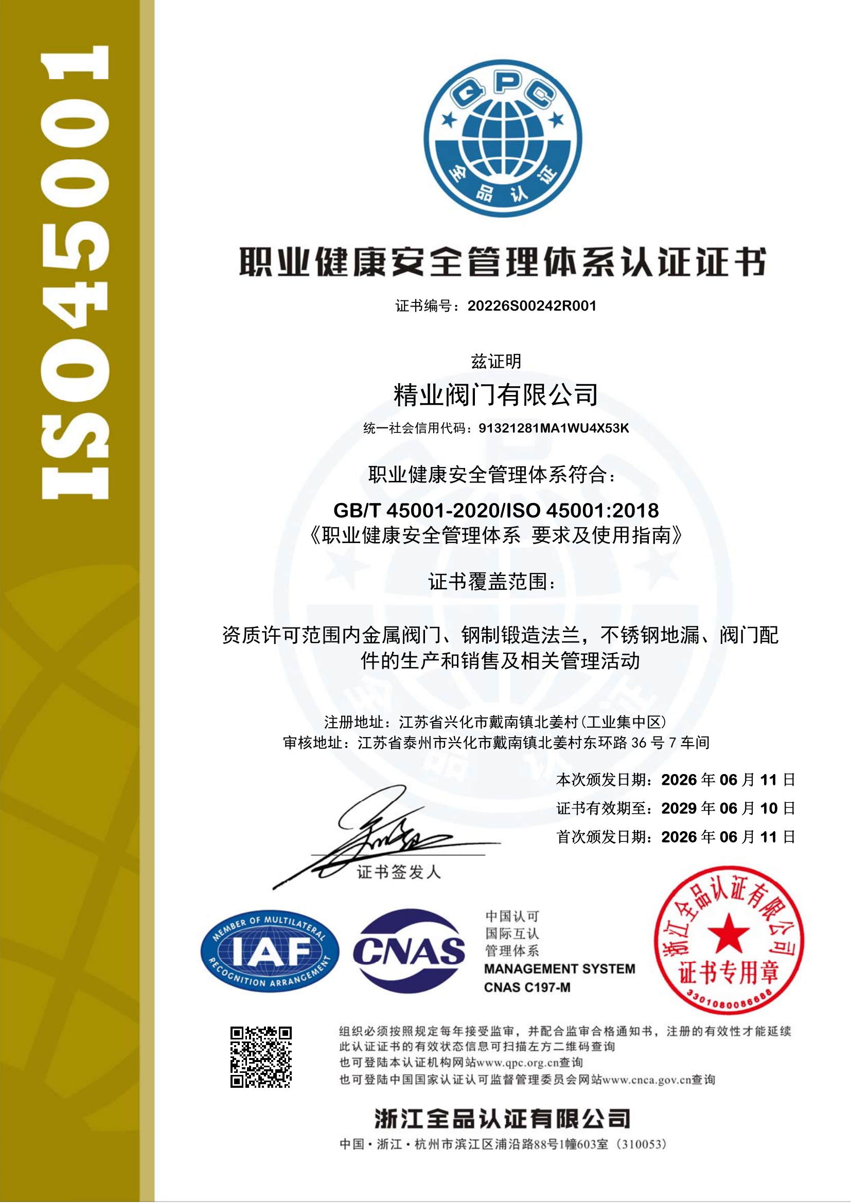 ISO 45001 CN